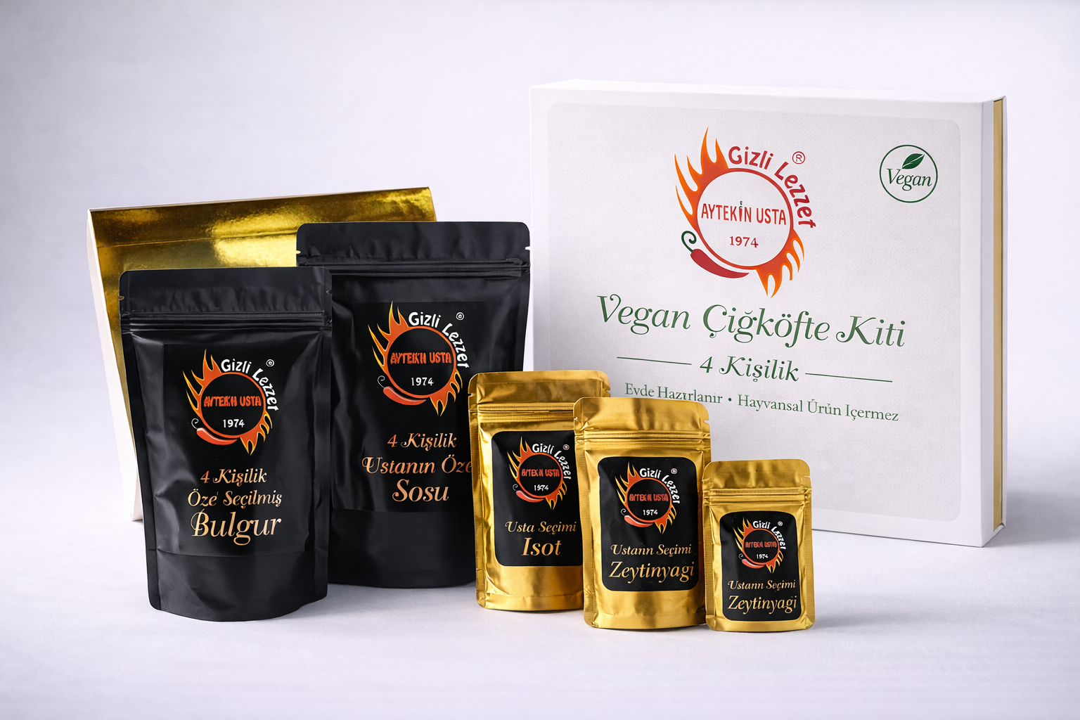 Vegan Çiğköfte Seti